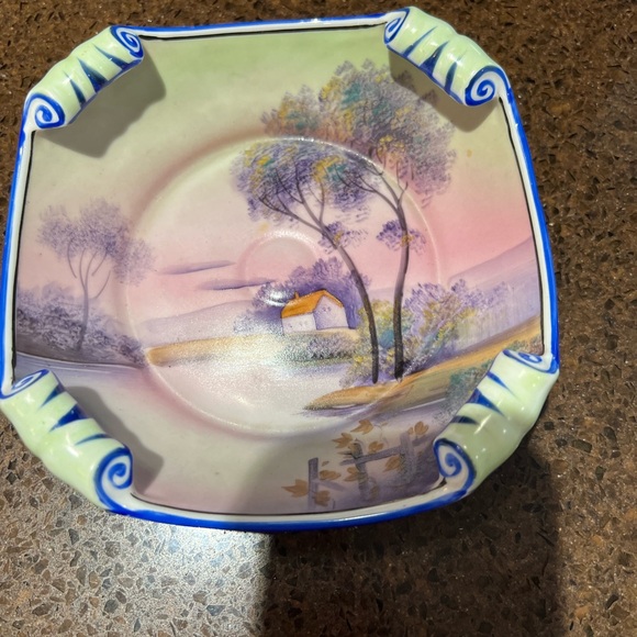 Noritake Handpainted Ceramic Dish - Picture 1 of 8
